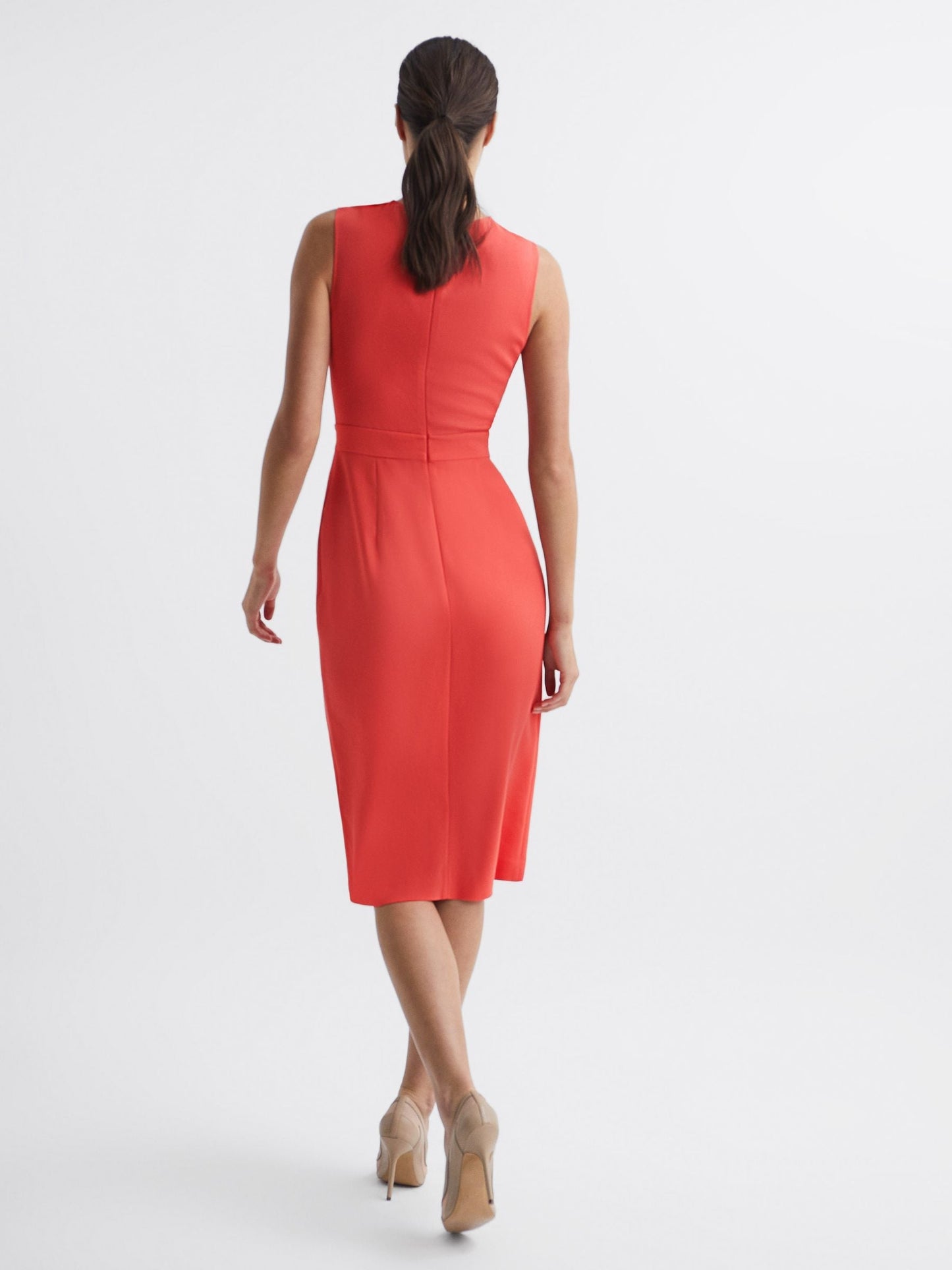 Rss Layla Sleeveless Bodycon Midi Dress