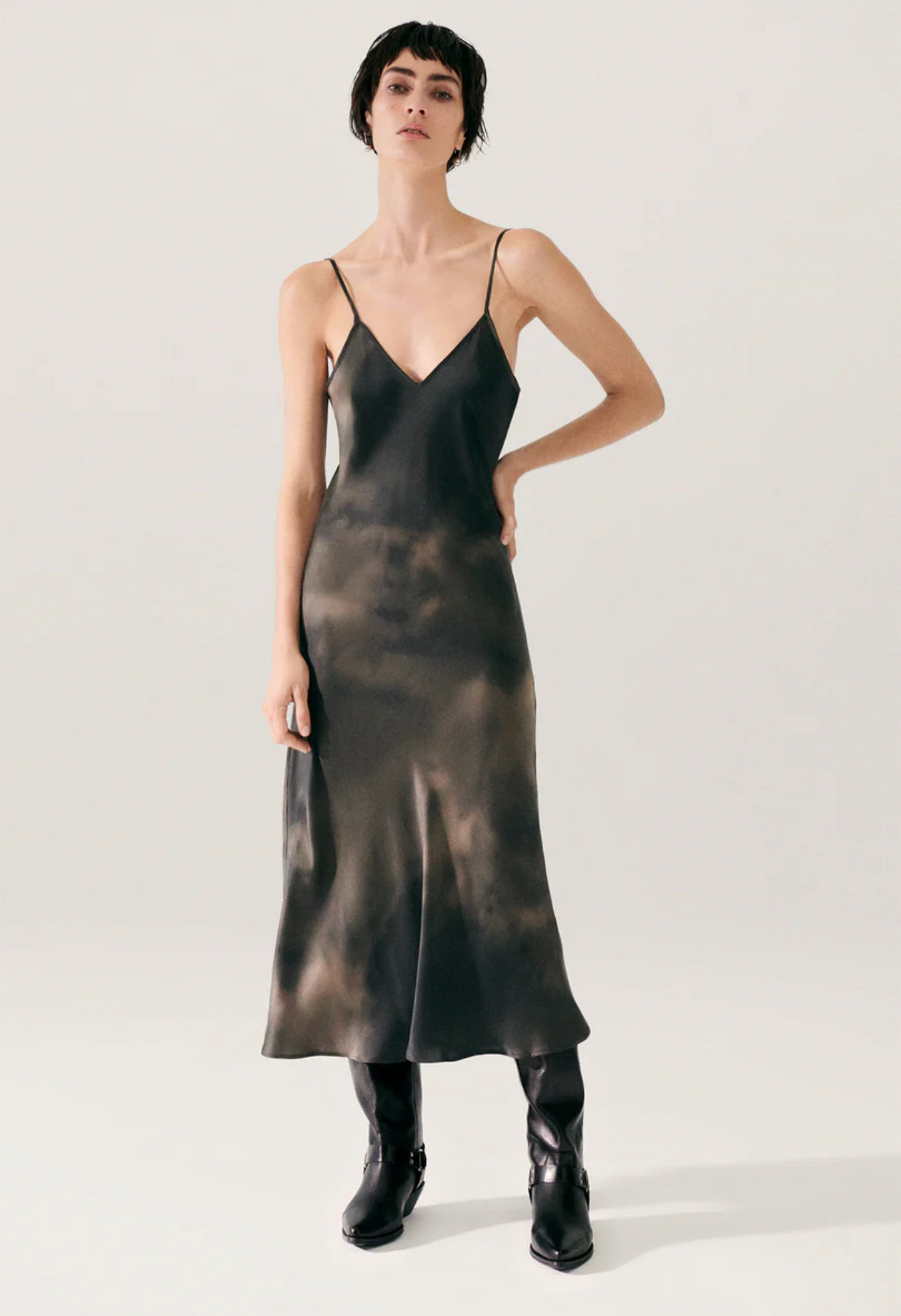 SJ 90s Slip Midi Dress