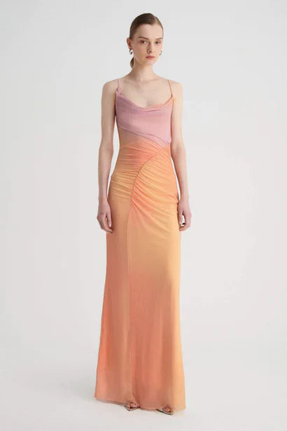 Sb Venus Stappy Rouched Maxi Dress