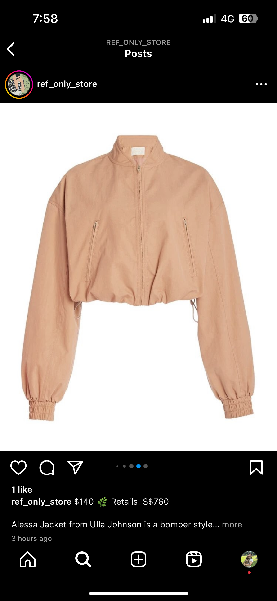 UJ Alessa Bomber Jacket