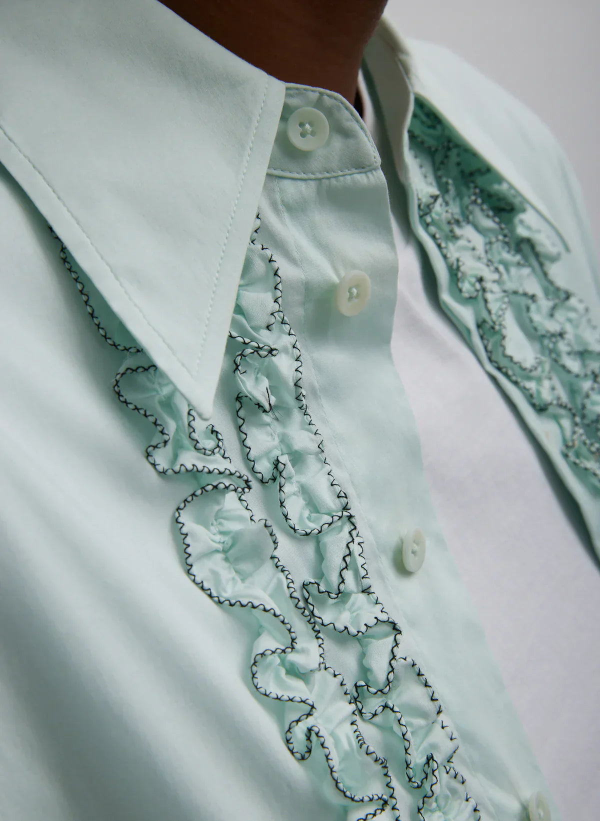 Tb Cotton Nylon Easy Tuxedo Shirt