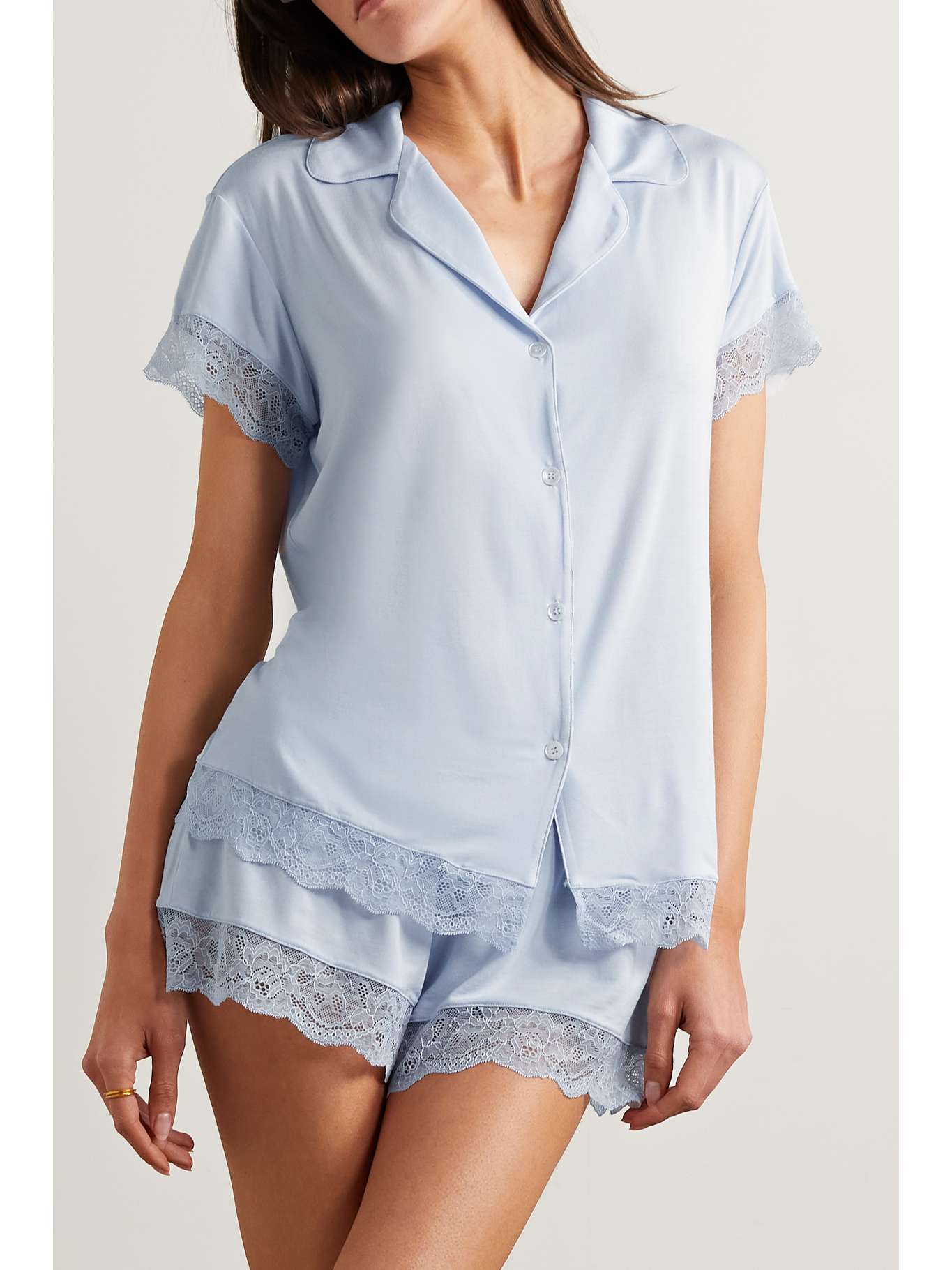 Ebrjy Malou Tencel Modal Shorts PJ Set