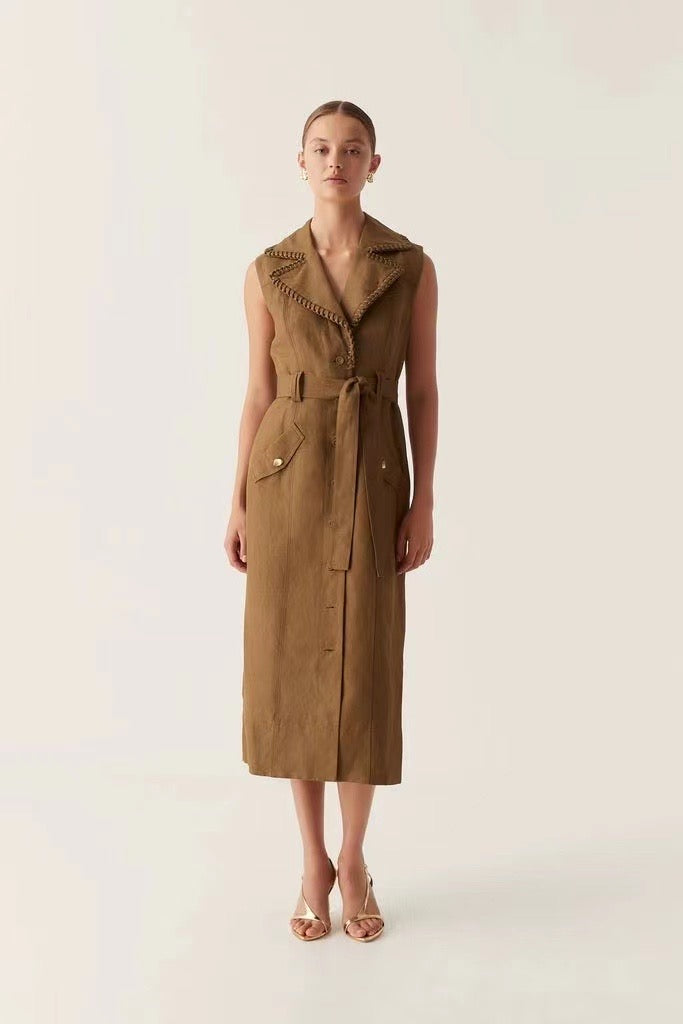 Aj Encompass Utility Midi Dress