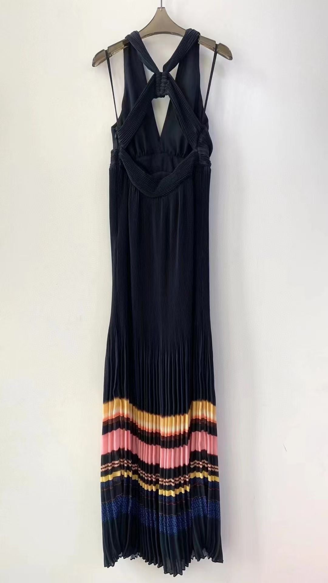 ALC Everly Pleated Maxi Gown Dress