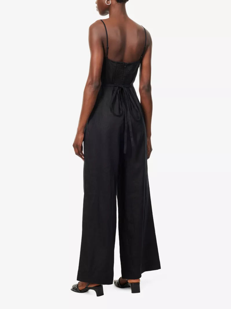 Ref Clara Linen Jumpsuit