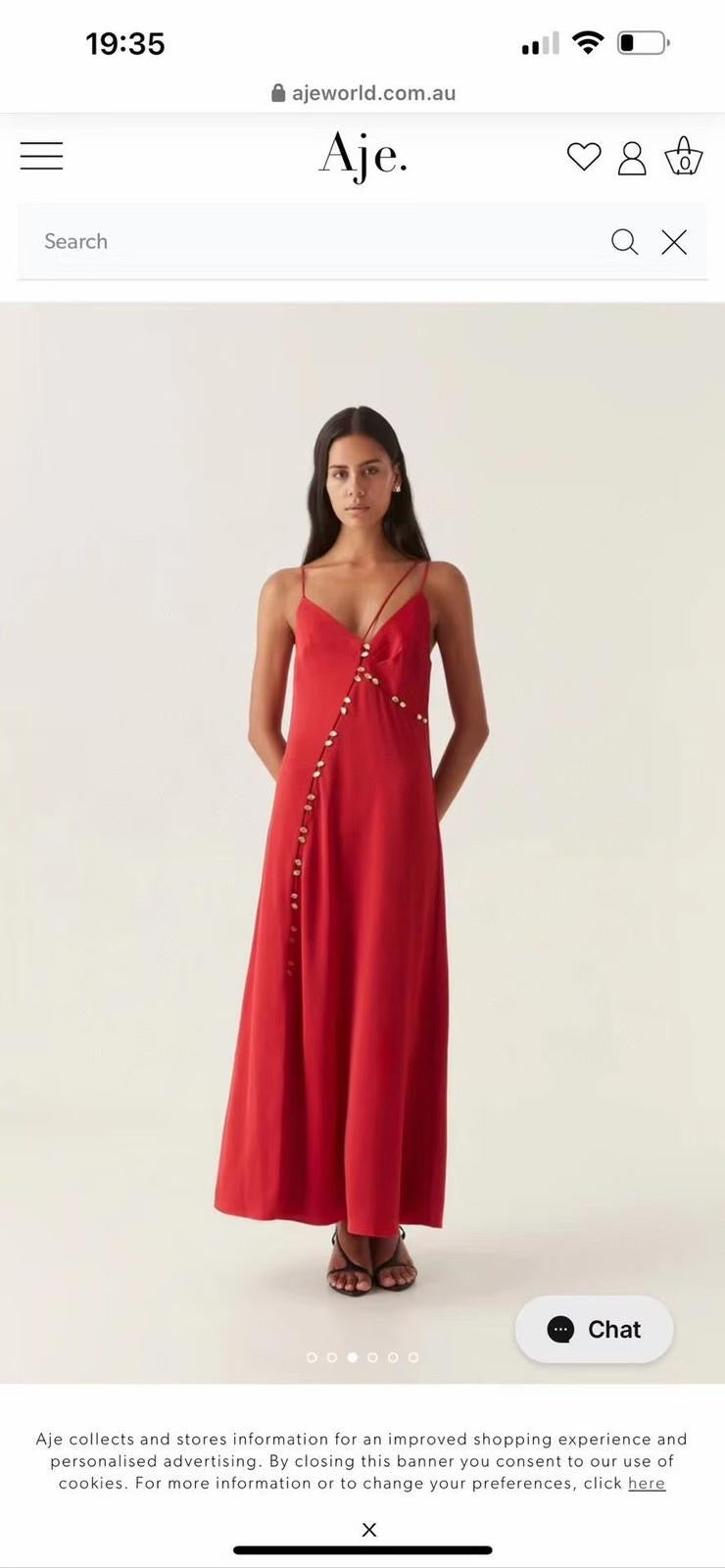 Aj Riddle Button Down Maxi Dress