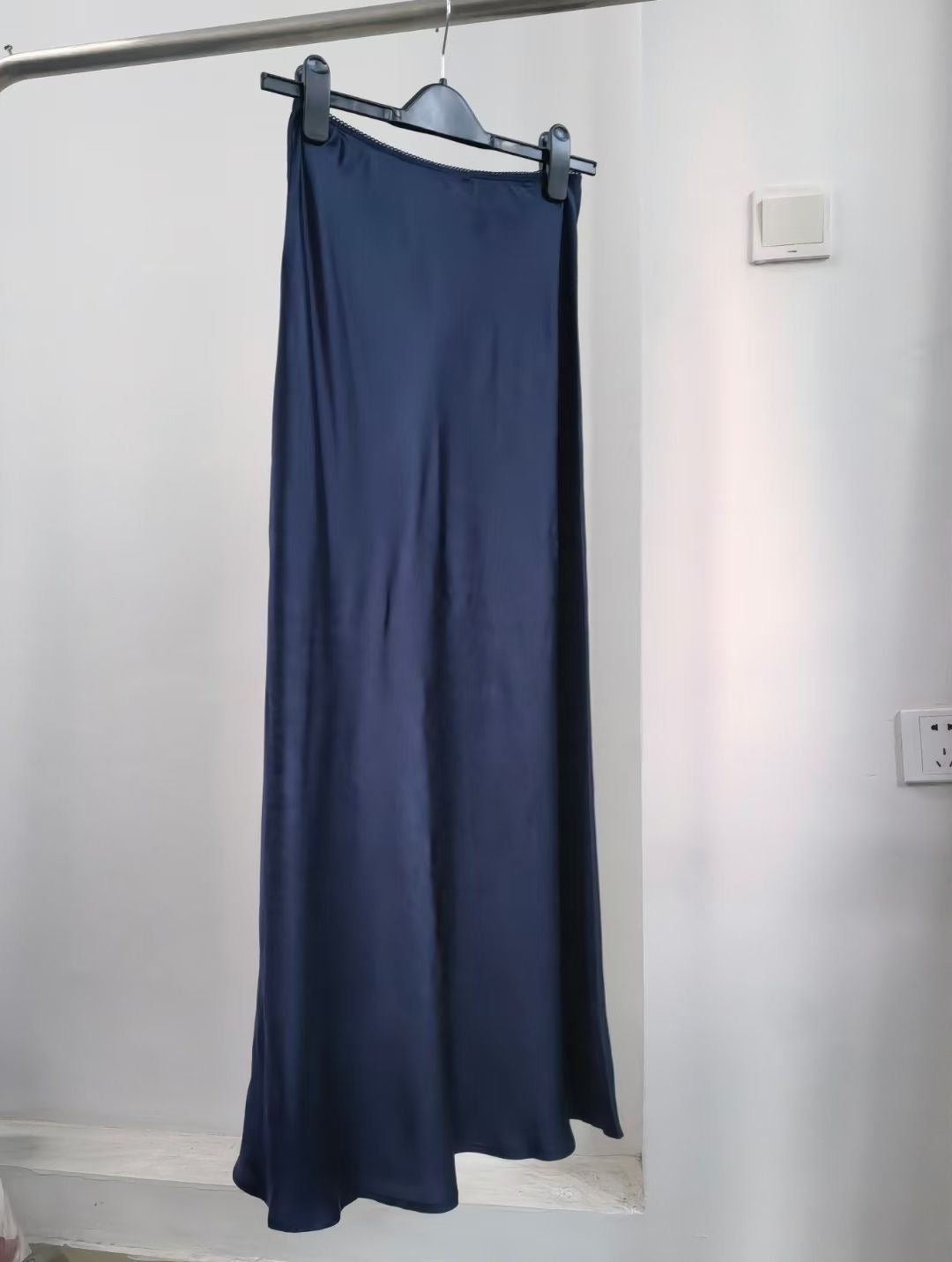 Ref Layla Silk Maxi Skirt