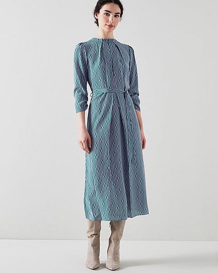 Lkb Brigette Silk Midi Dress