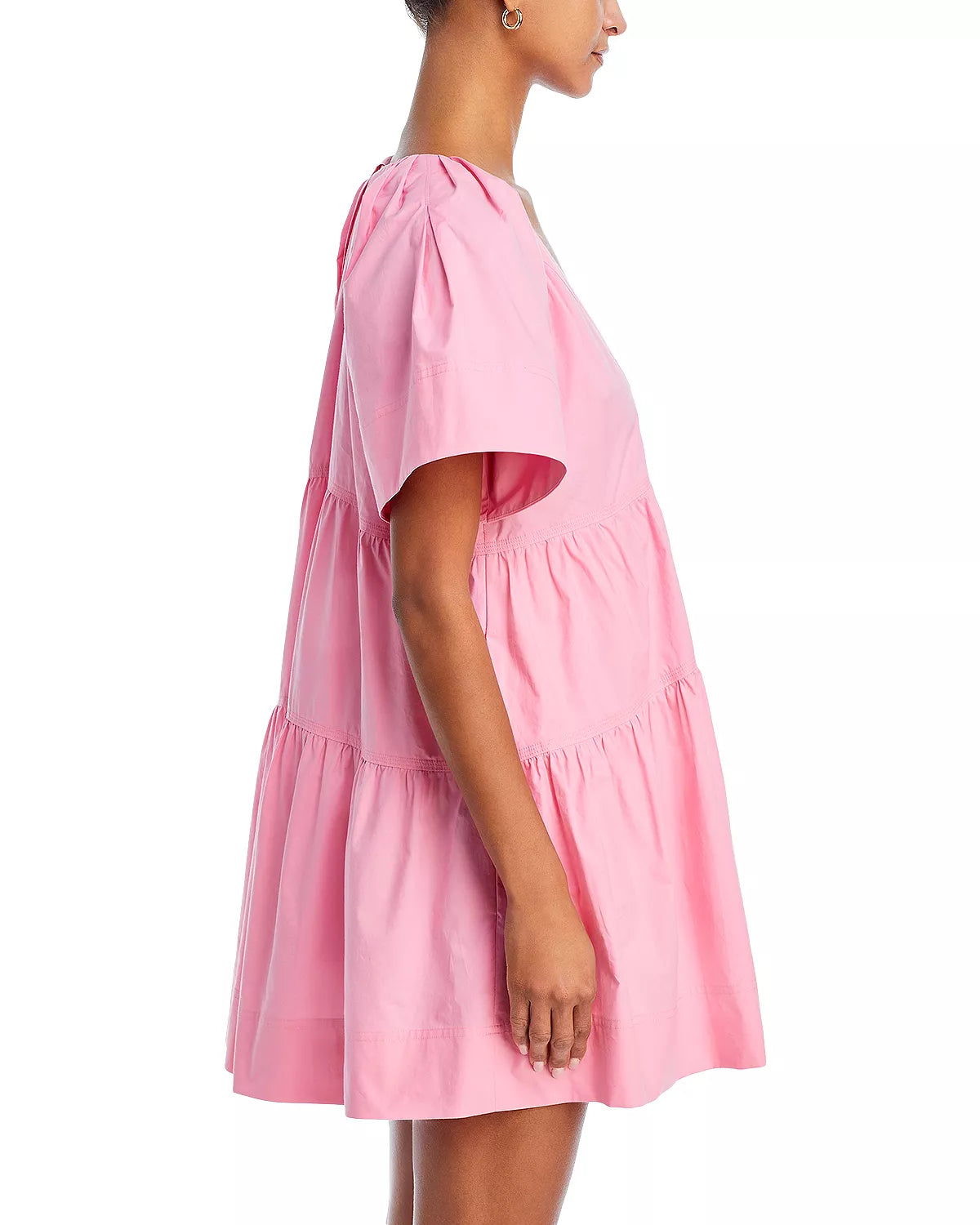 ALC Camila Cotton Tiered Mini Dress