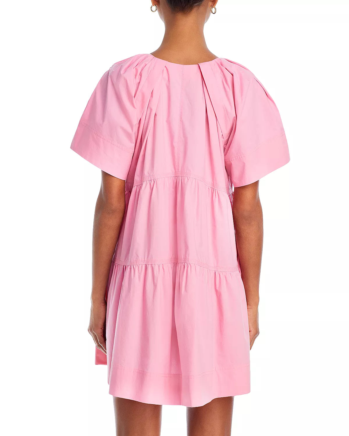 ALC Camila Cotton Tiered Mini Dress