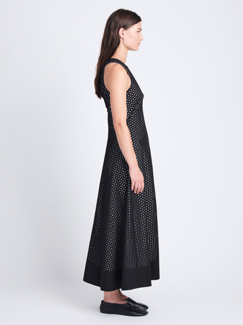 PS Juno Midi Dress in Broderie Anglaise