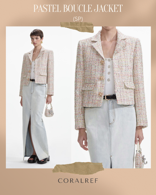 SP Pastel Boucle Jacket