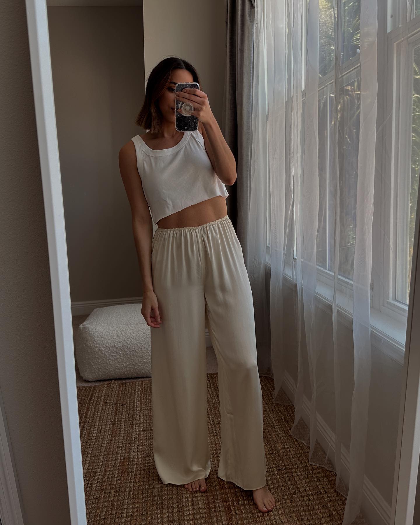 Dn Laney Silk Top & Lavon Pants Set