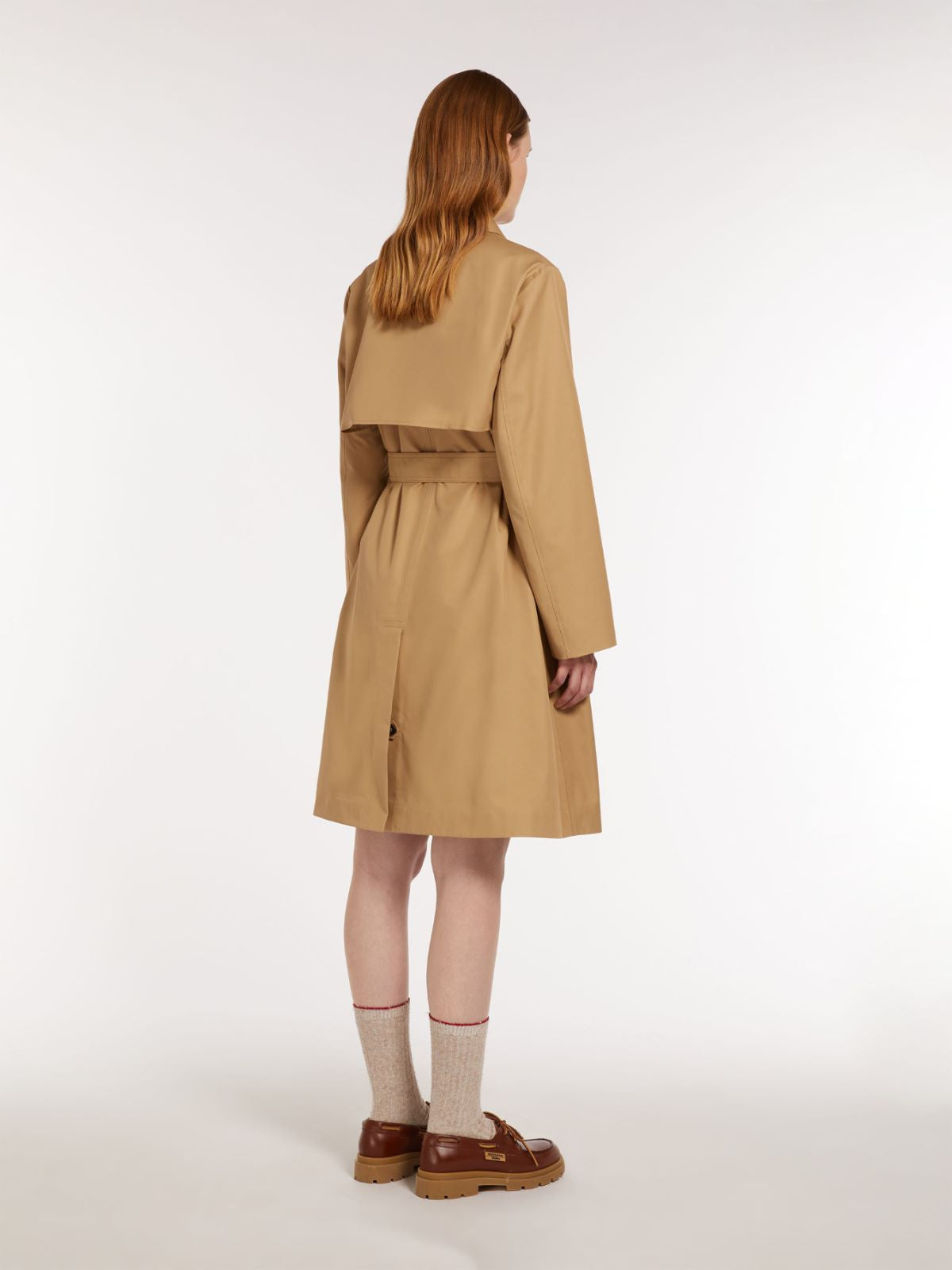 MM Vanda Single Breasted Trench Coat Jacket