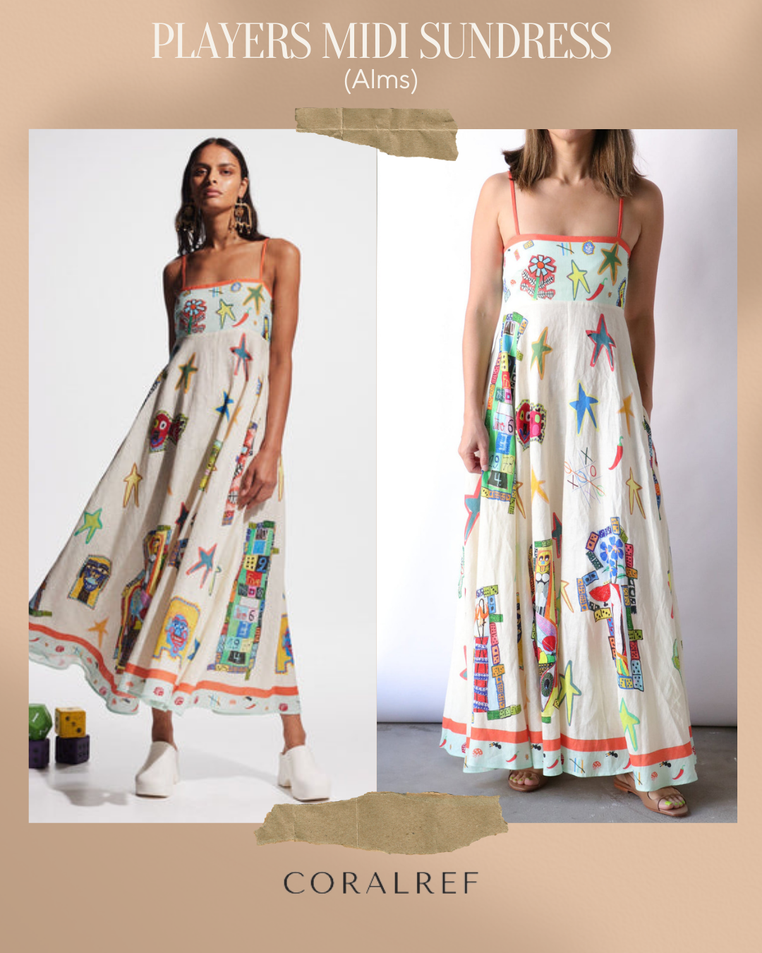 Alms Players Midi Sundress