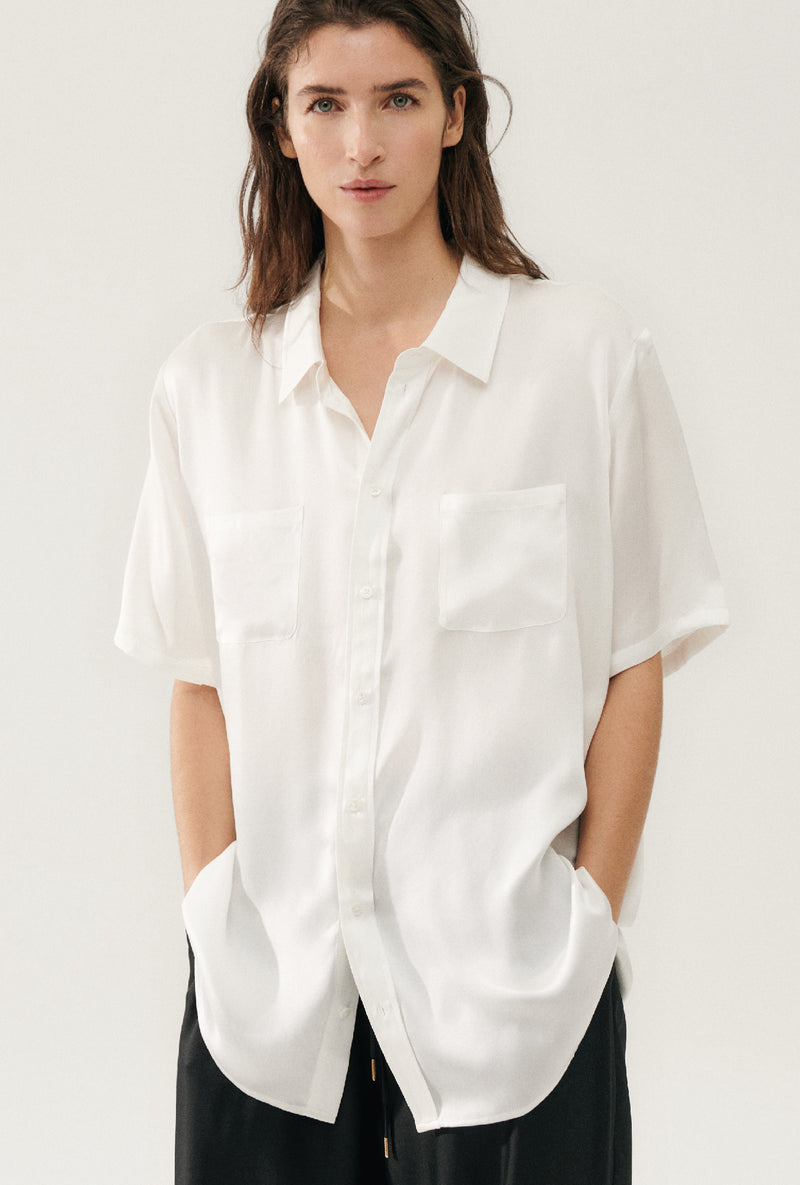 SL Short Sleeve Boyfriend Shirt