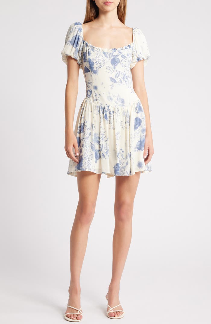Ref Davonne Floral Mini Dress