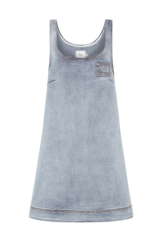 Aj Bambie Denim Mini Dress