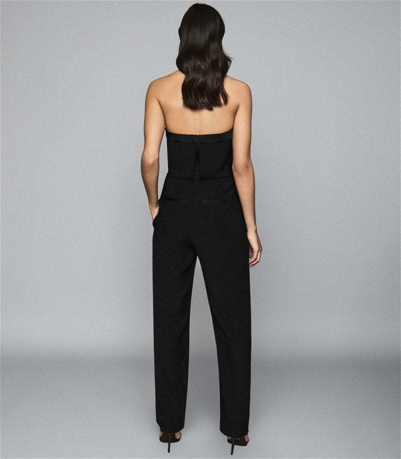 Rss Toni Satin Bandeau Jumpsuit