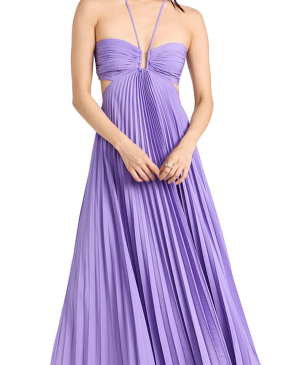 ALC Moira Halter Maxi Dress