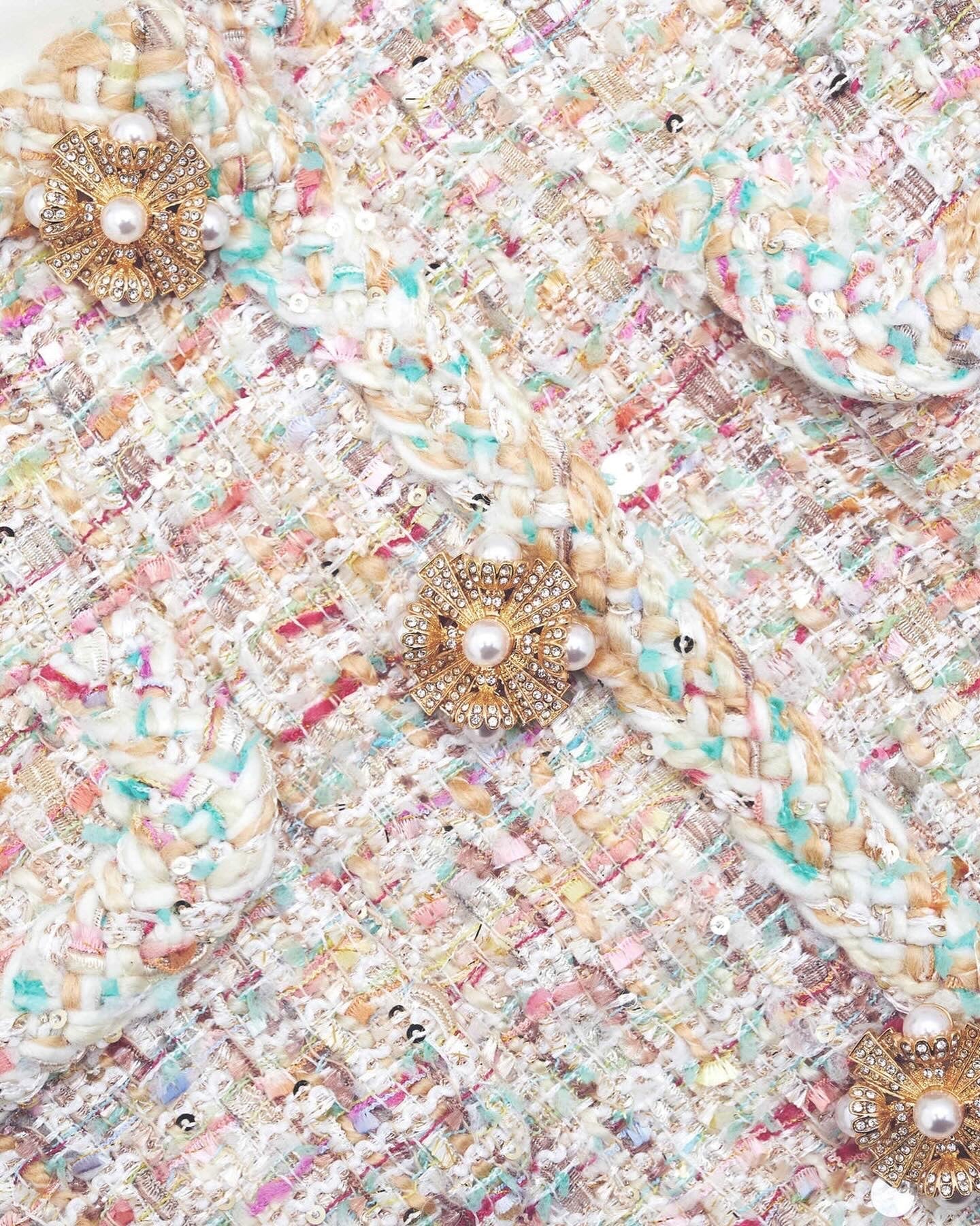 SP Pastel Boucle Boxy Jacket