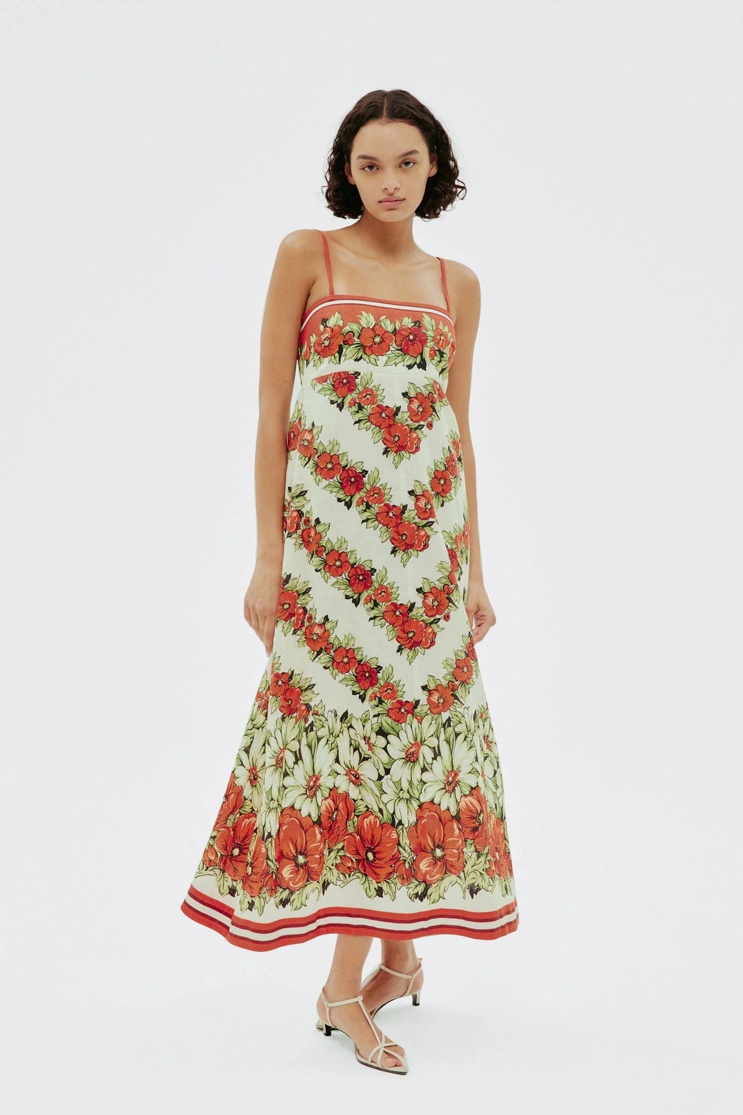 Alms Amelie Day Midi Dress