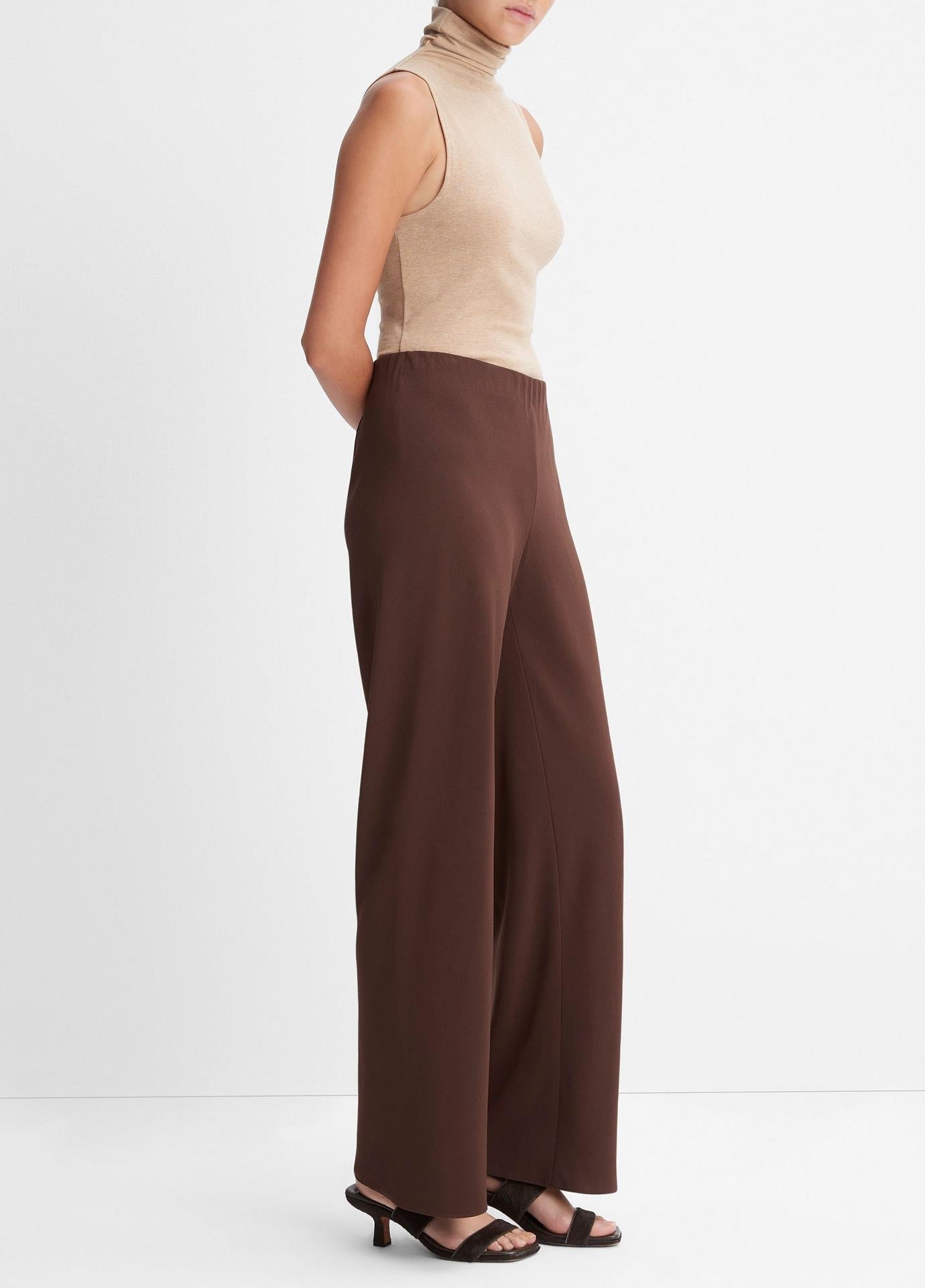 Vnc High Waist Bias Pants