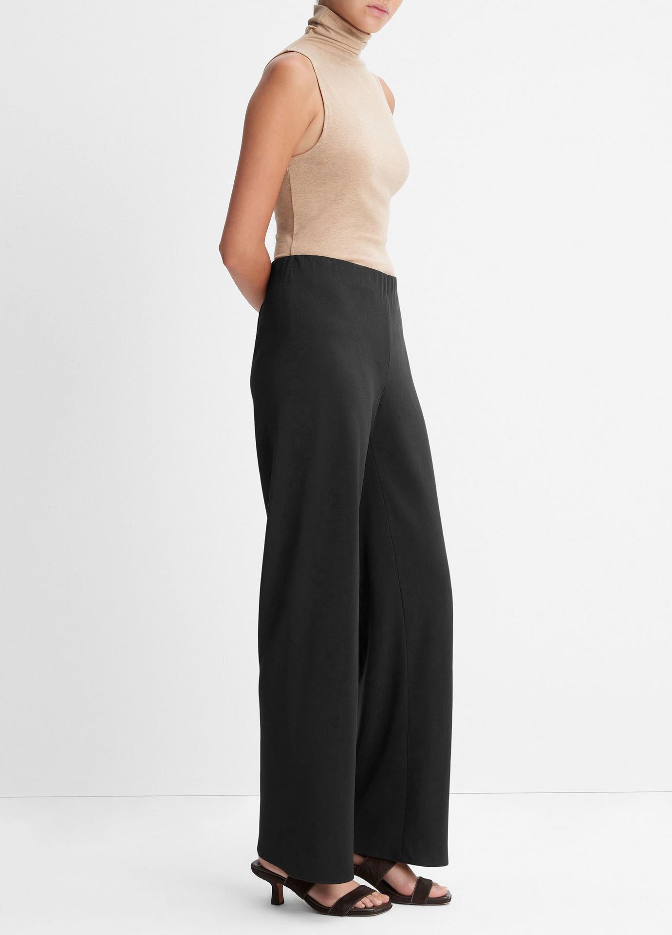 Vnc High Waist Bias Pants