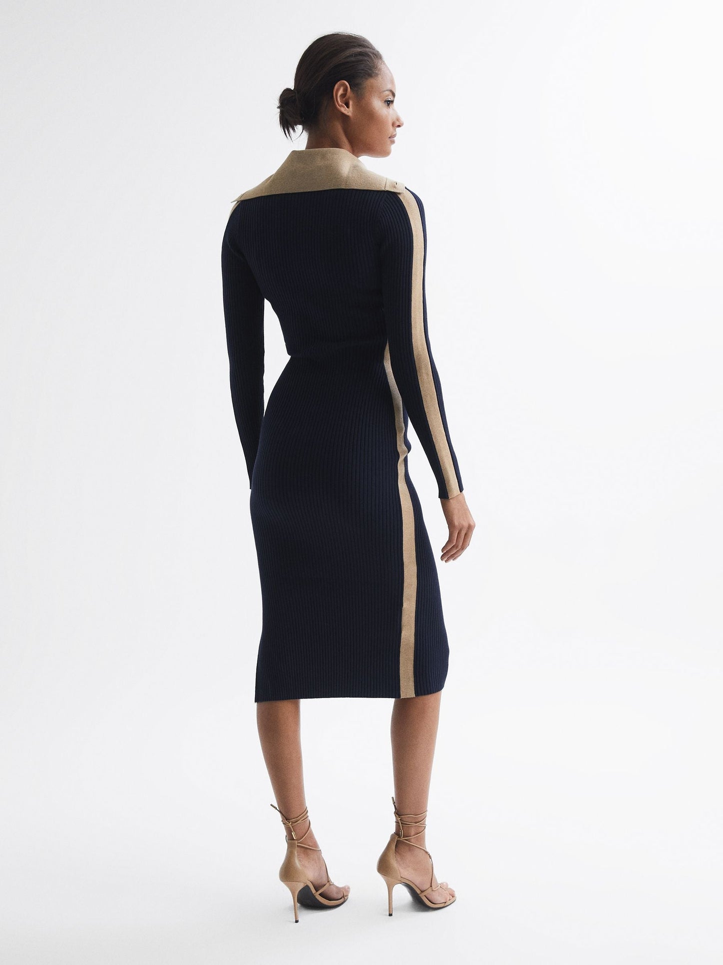 Rss Nikola Knitted Bodycon Midi Dress