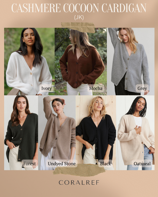 JK Cashmere Cacoon Cardigan (7 colours!)