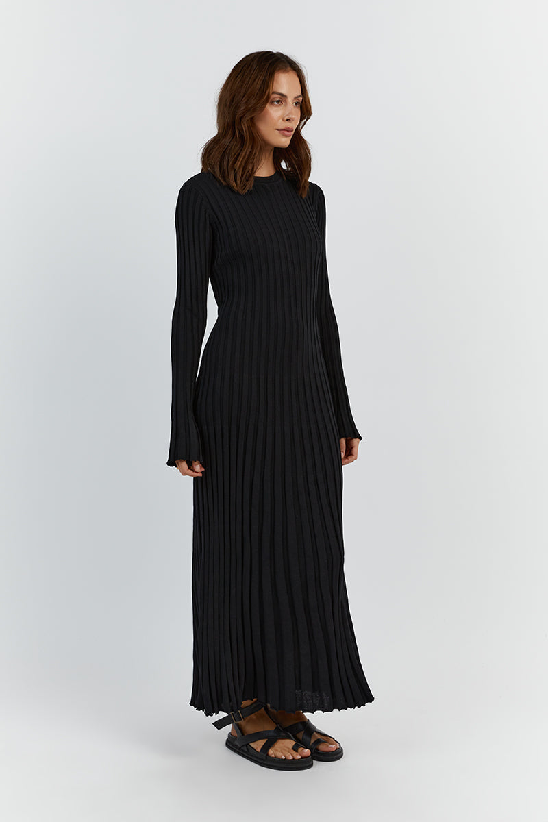 Dssh Ada Long Sleeve Midi Dress