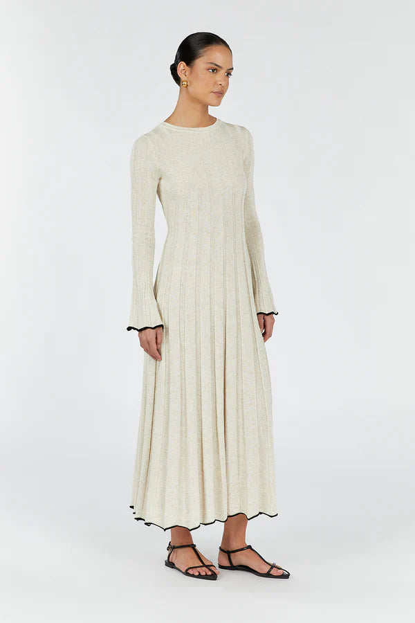 Dssh Flora Knit Midi Dress