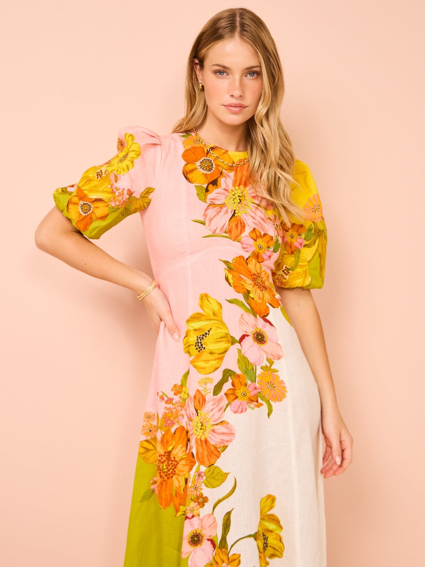 Alms Silas Midi Dress