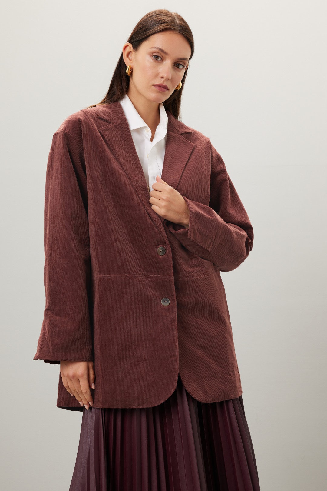 AA Immi Oversized Corduroy Blazer