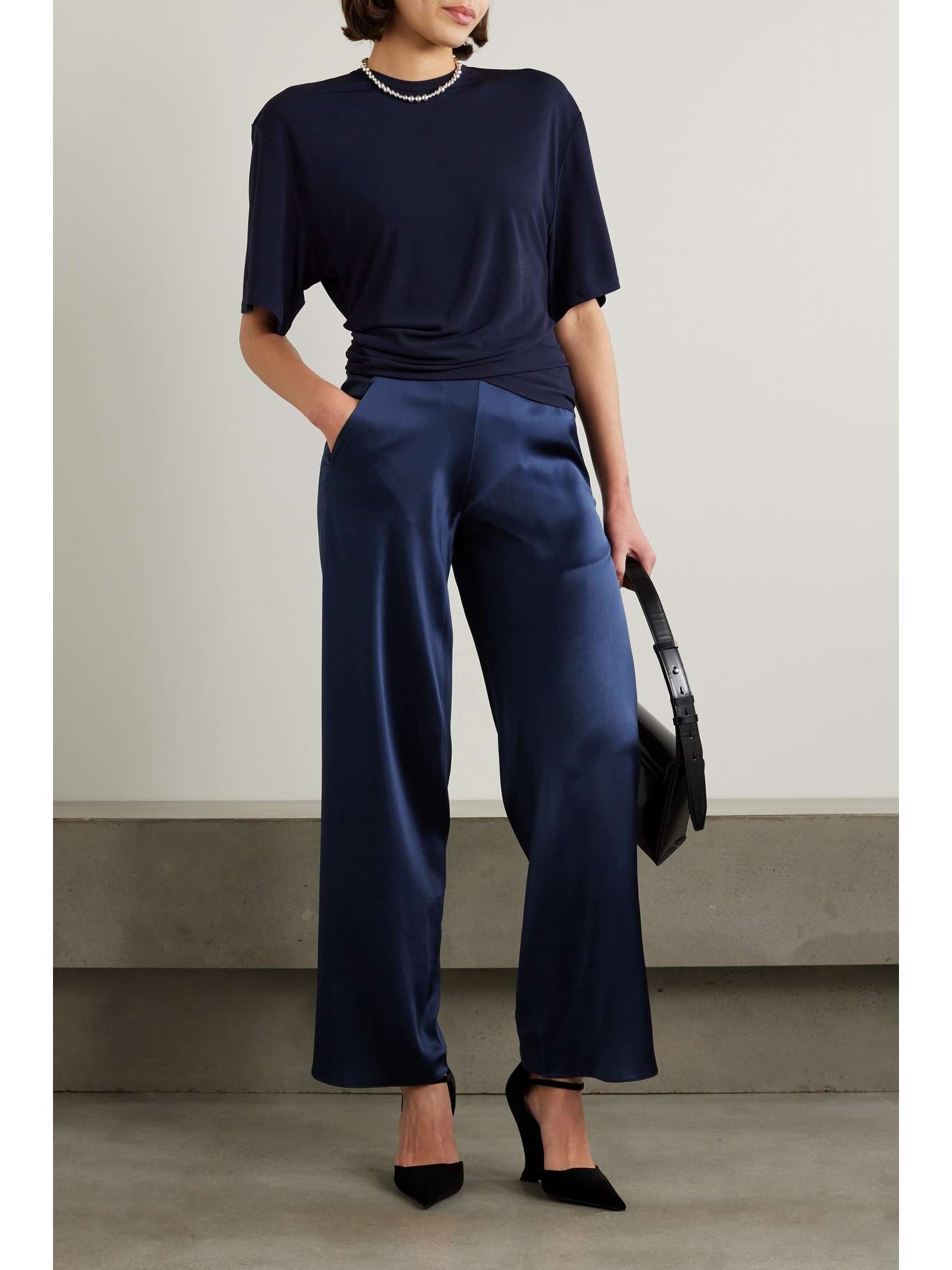 CE Silk Satin Bodysuit & Pants