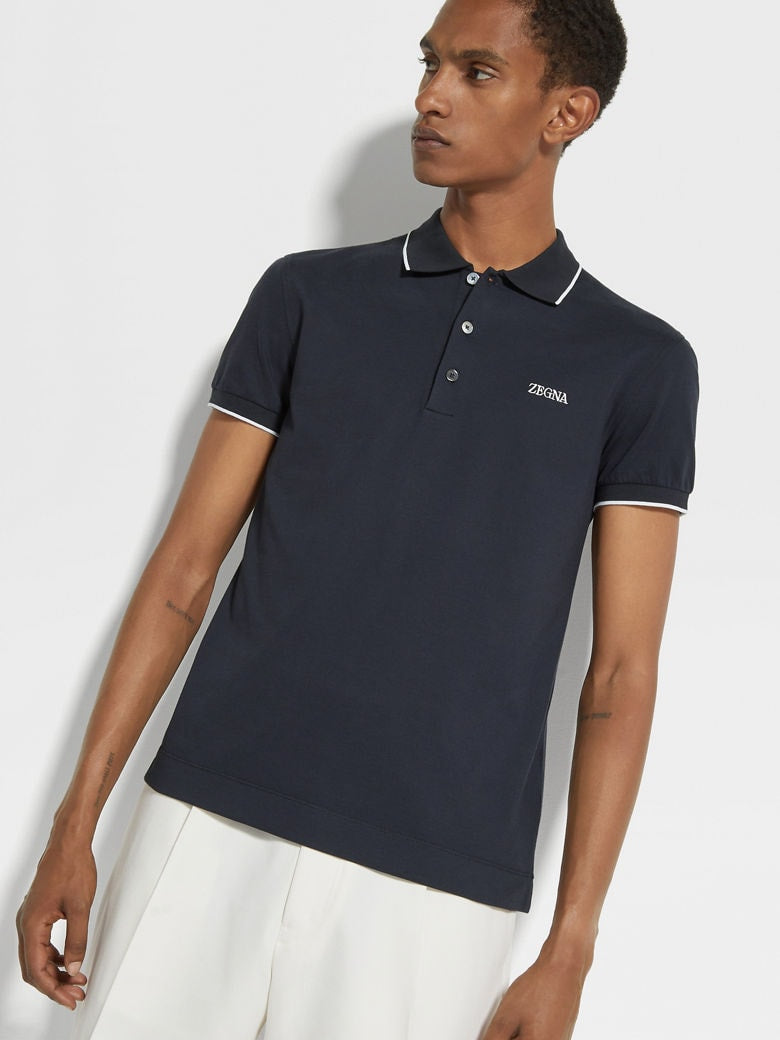 Zgn Stretch Cotton Polo Shirt