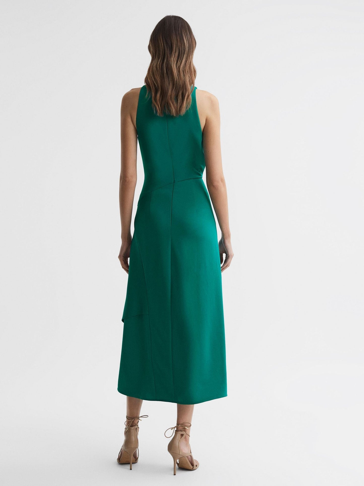 Rss Giana Cowl Neck Midi Dress