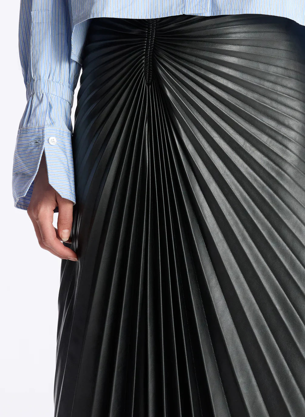 ALC Tracy Vegan Leather Skirt