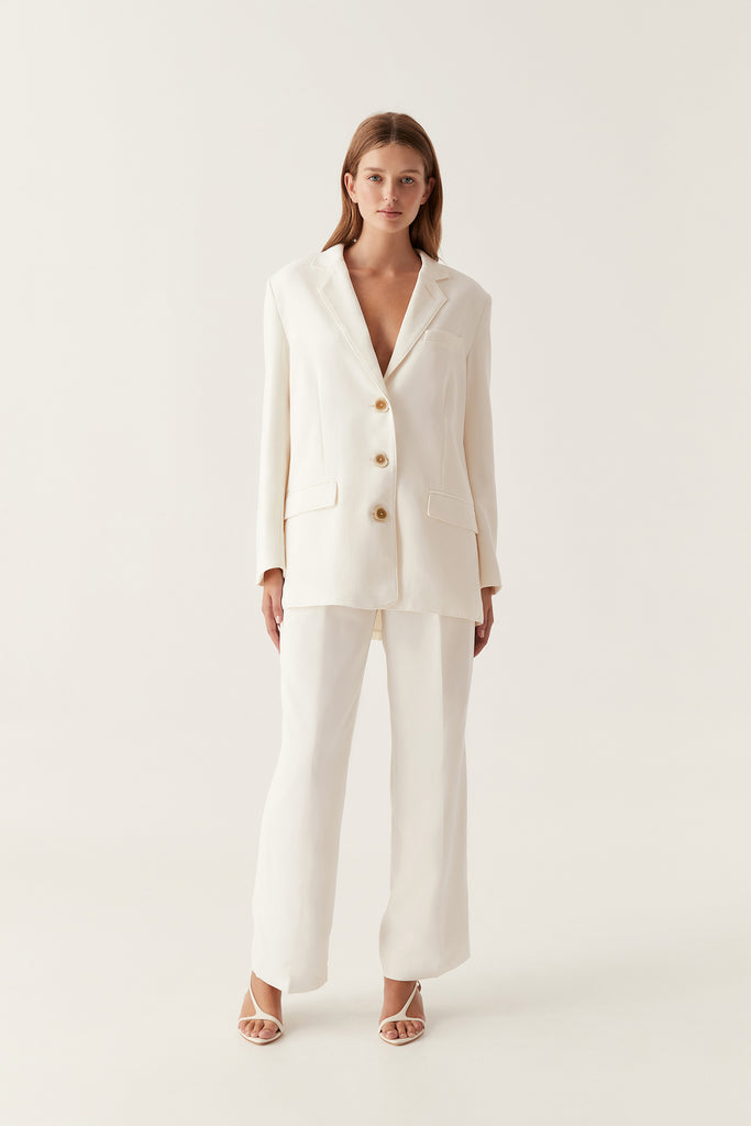 Aj Phantom Boyfriend Blazer and Tailored Pants Set