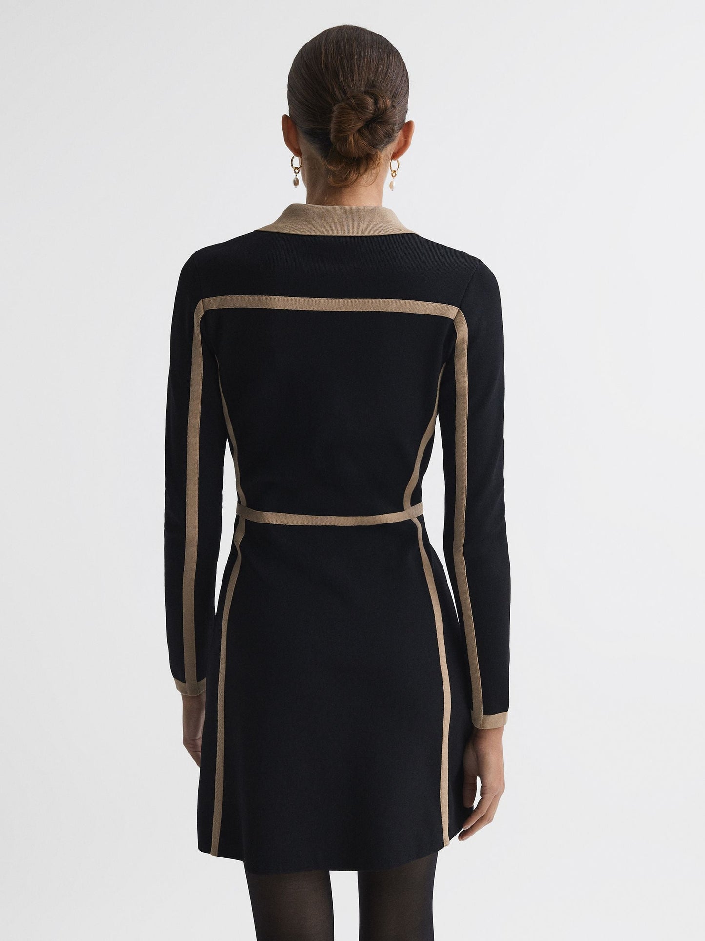 Rss Nikki Contrast Mini Dress