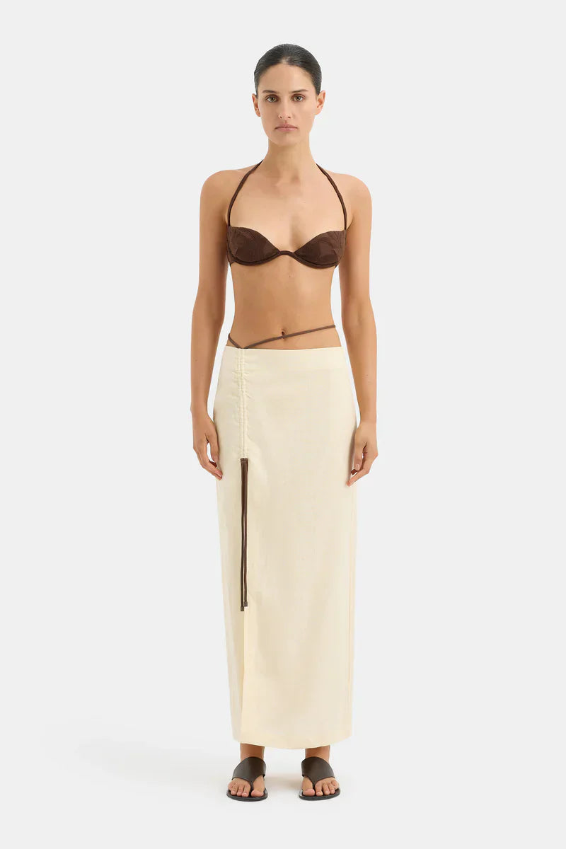 STL Josefina Corded Midi Skirt