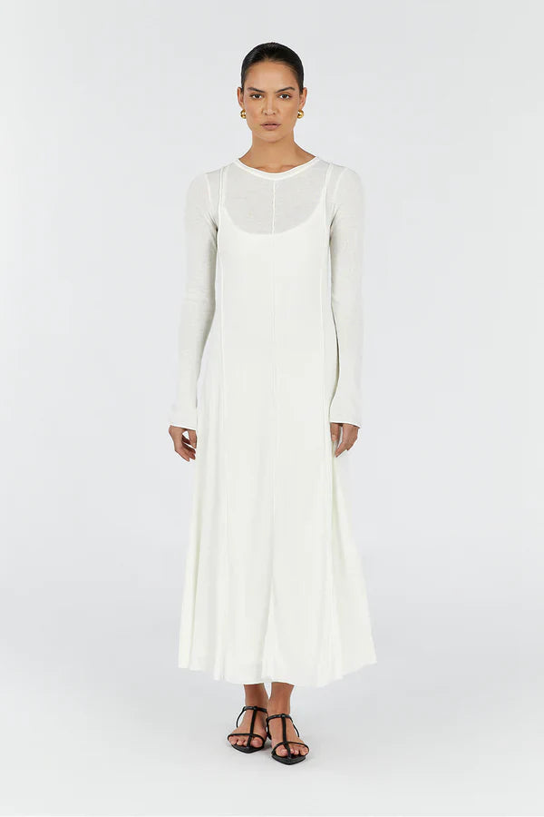 Dssh Parker Off White Maxi Dress