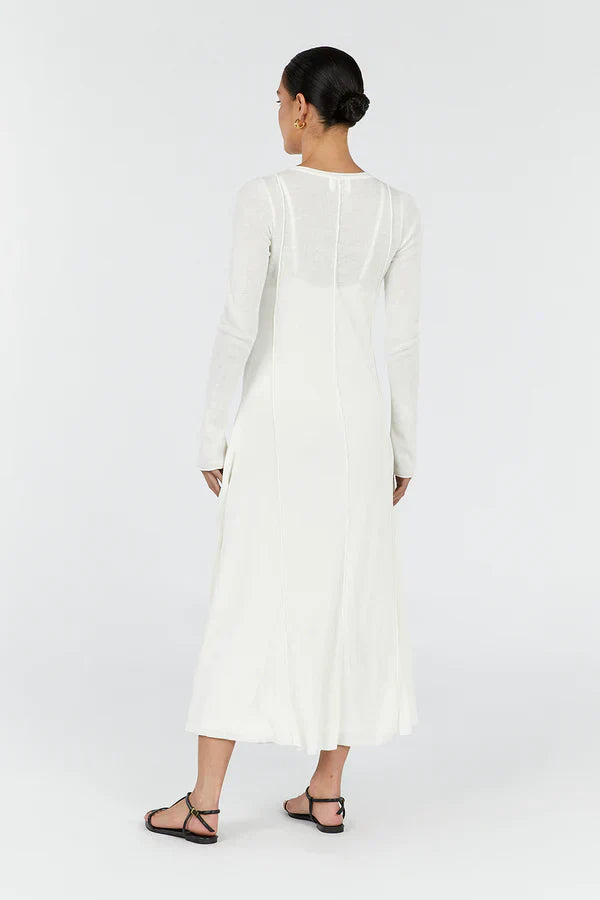 Dssh Parker Off White Maxi Dress