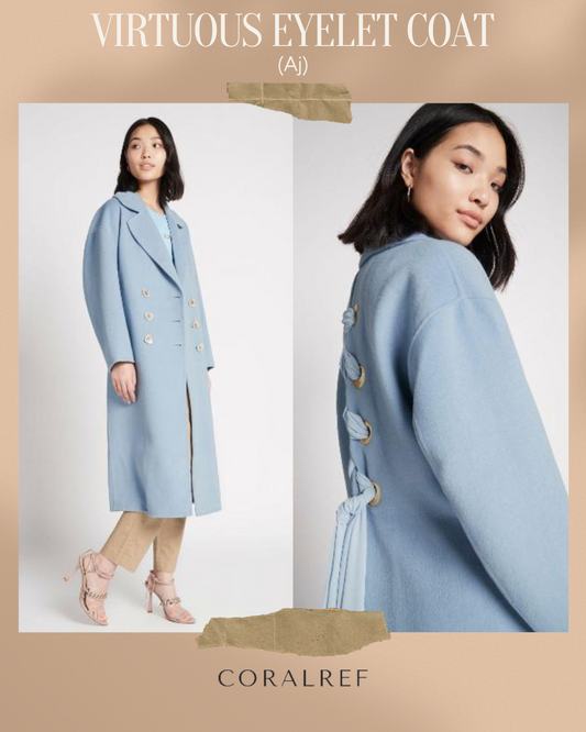 Aj Virtuous Eyelet Coat