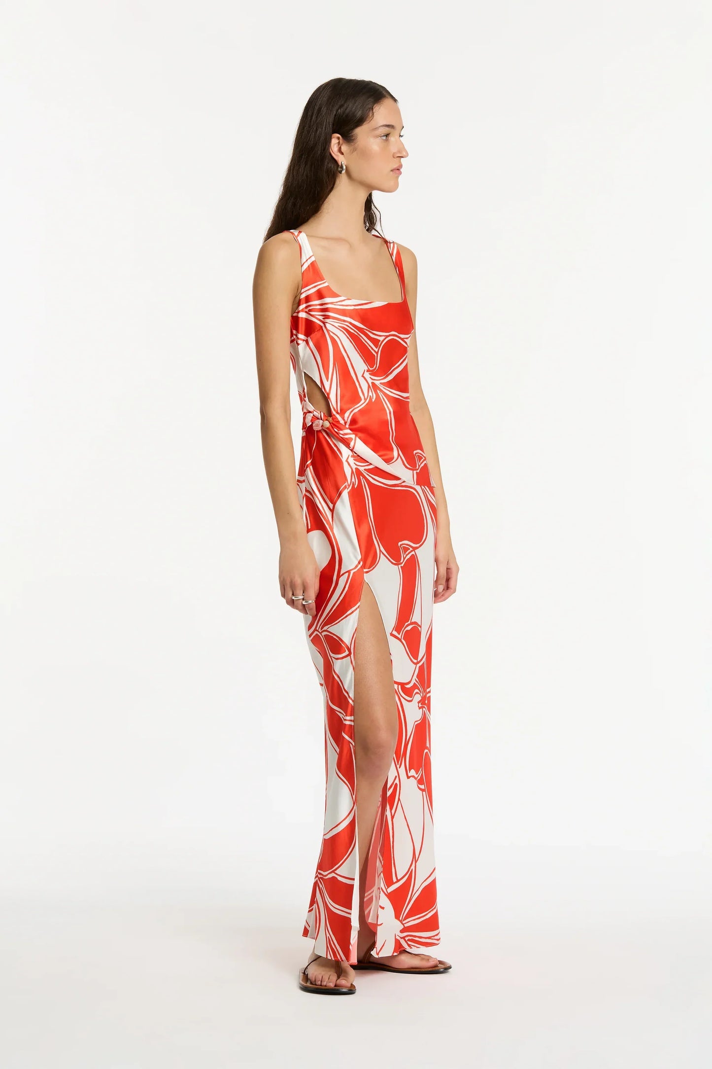 STL Ramona Twist Bias Midi Dress