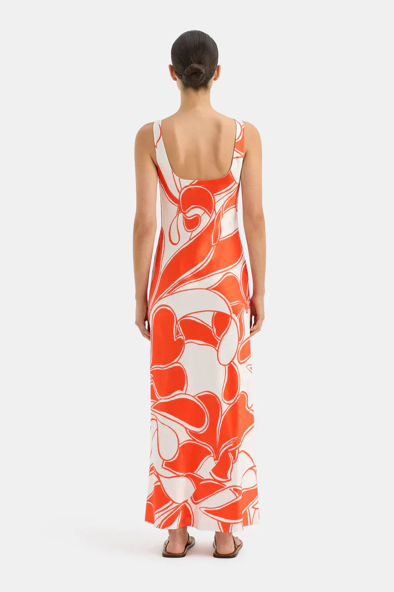 STL Ramona Twist Bias Midi Dress