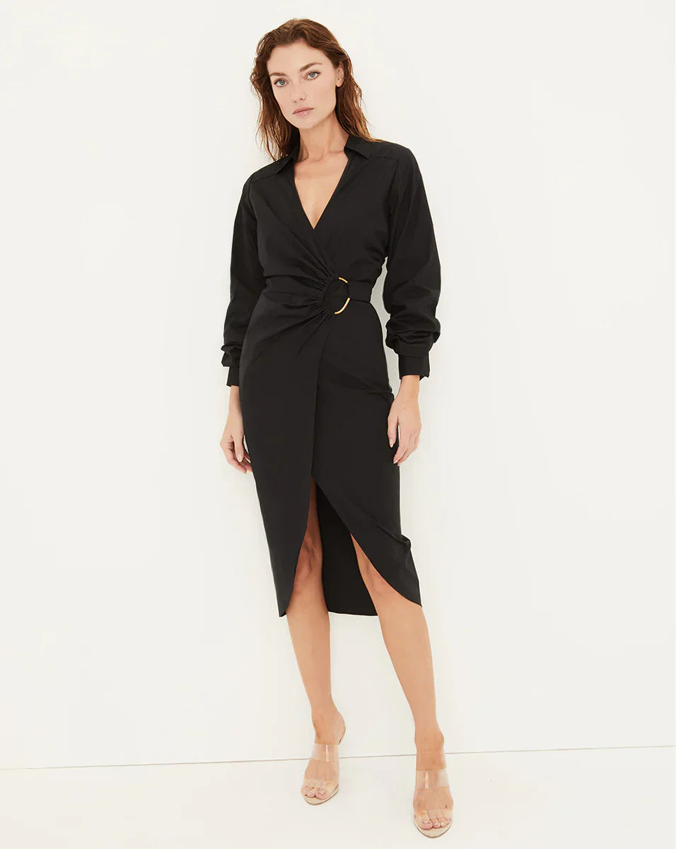 VB Afton Wrap Midi Dress