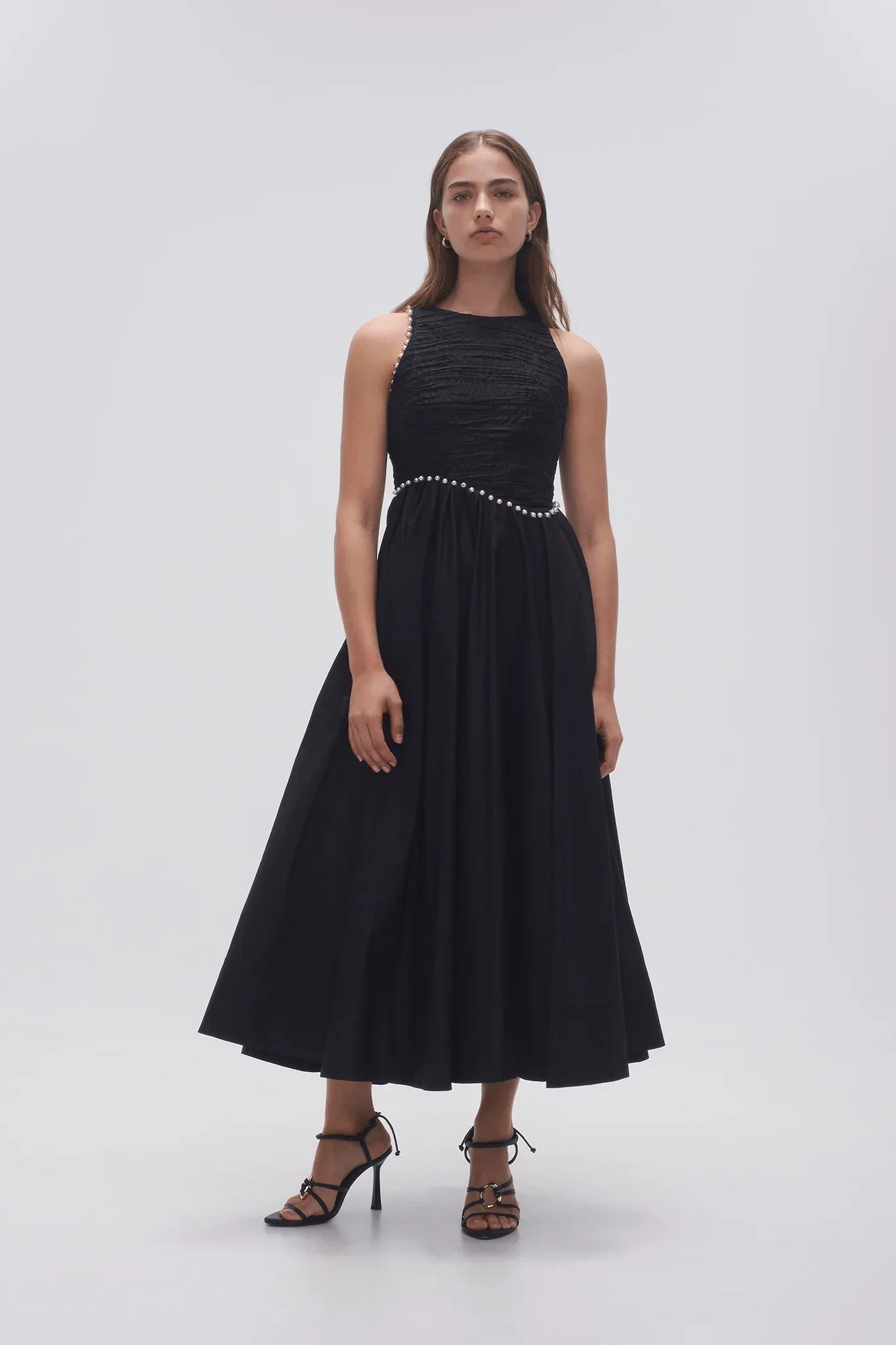 Aj Florence Pearl Midi Dress