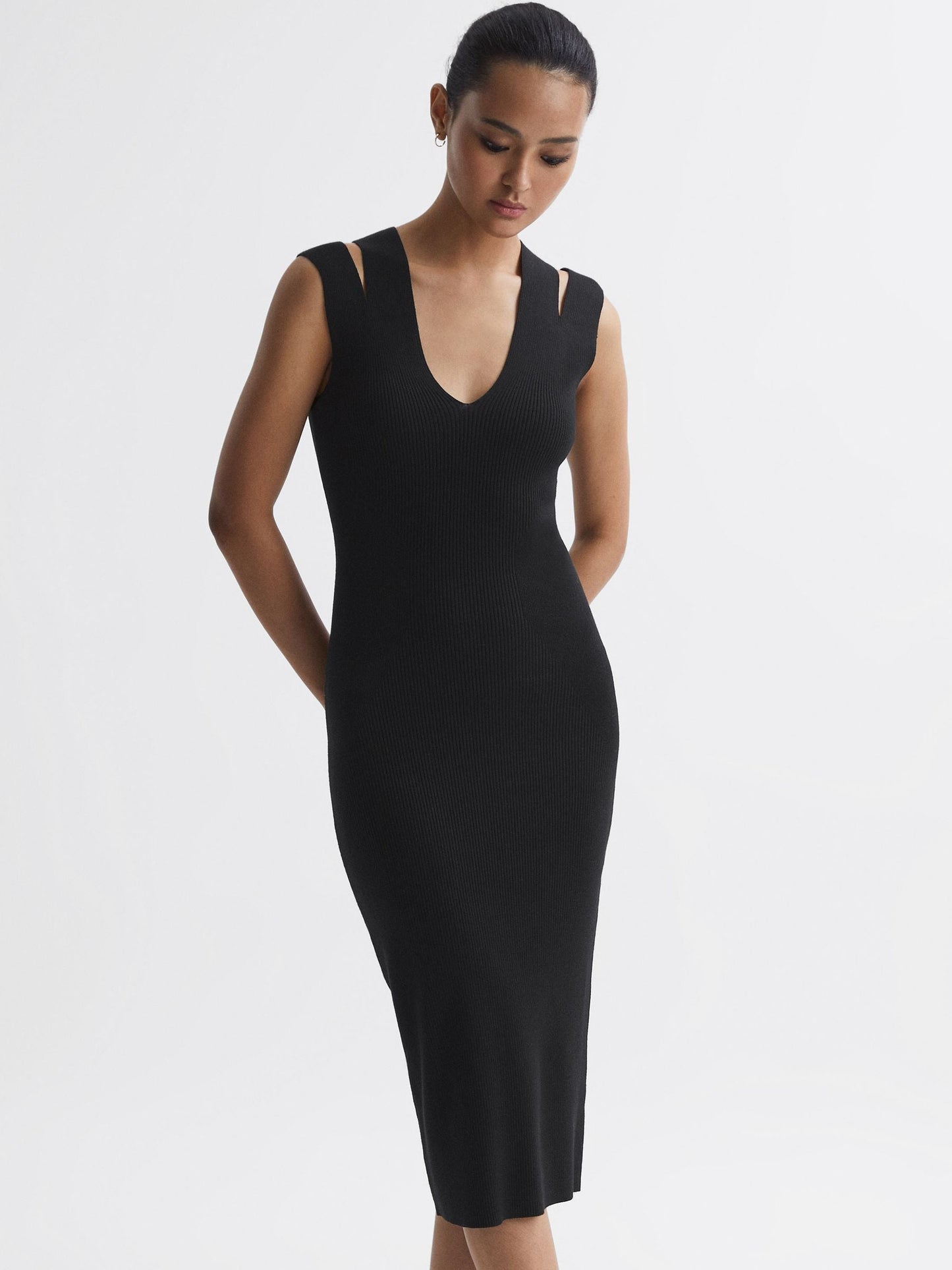 Rss Kara Knitted Midi Dress