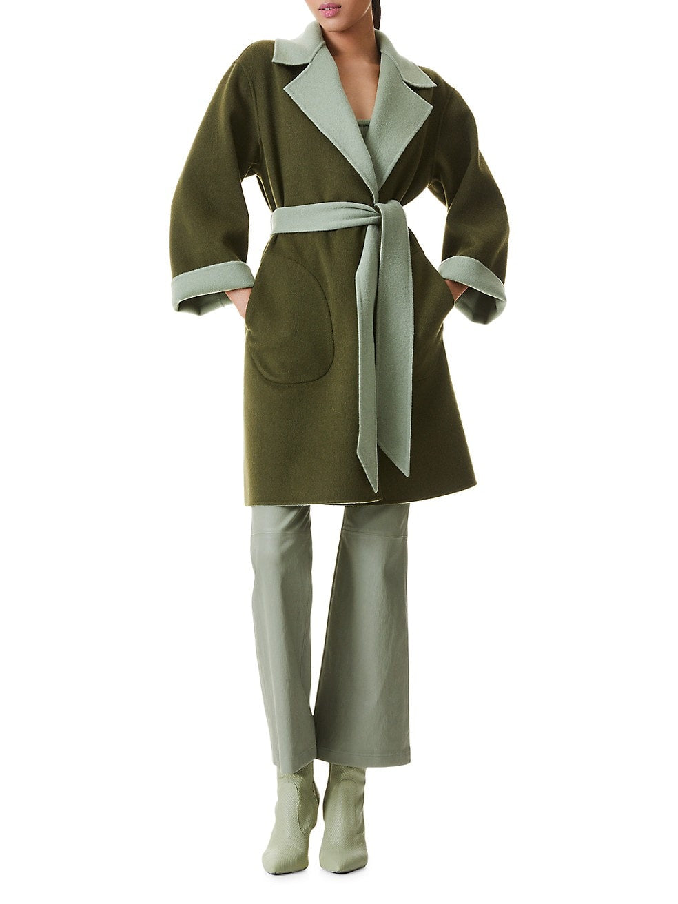 AO Tomiko Reversible Wrap Coat